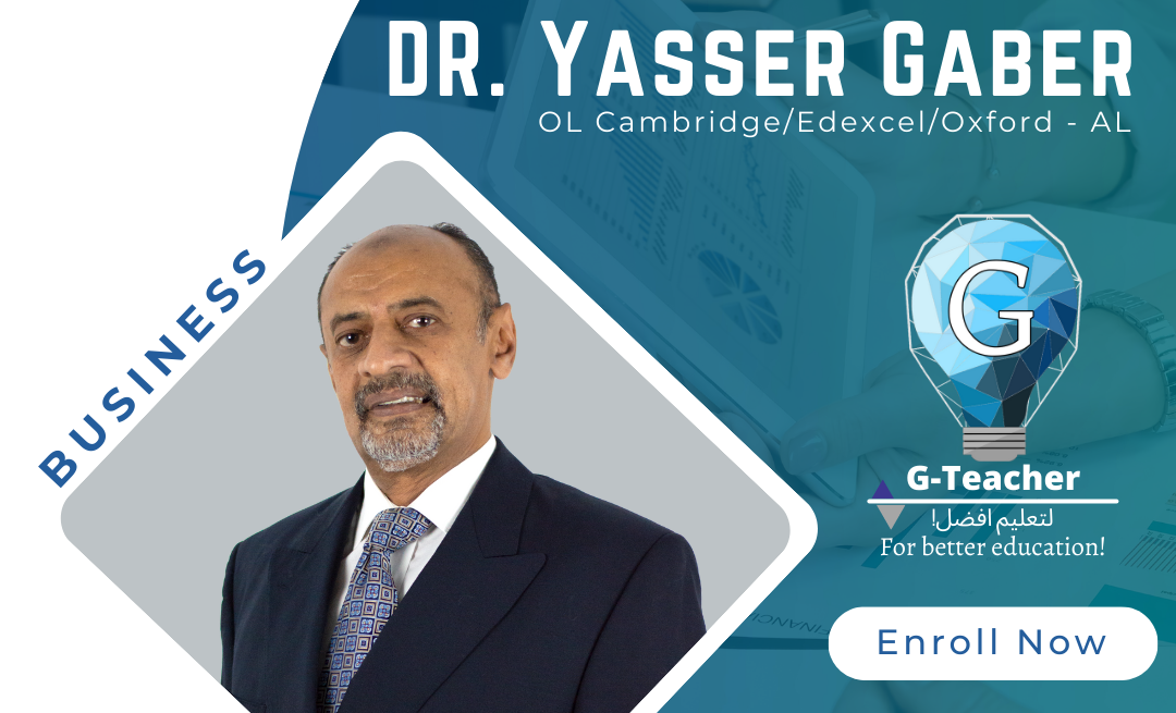 Dr. Yasser Gaber (OL Edexcel)  – N
