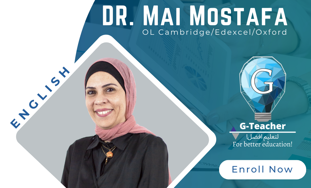 Dr. Mai Mostafa ( OL Cambridge Core ) – M